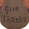 Glitzhome® 'Give Thanks' Turkey Hanging Wall Décor